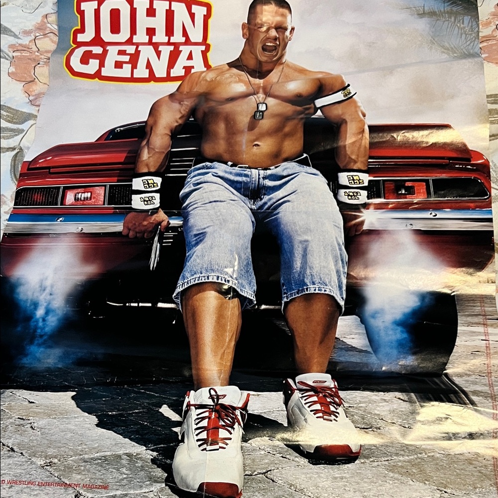 John Cena WWE 2007 poster.